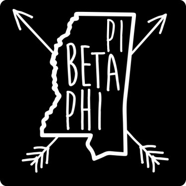 Pi Beta Phi Mississippi Tee T-Shirt
