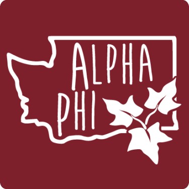Alpha Phi Sorority Washington T-Shirt