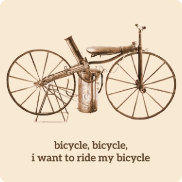 Retro Bicycle T-Shirt 