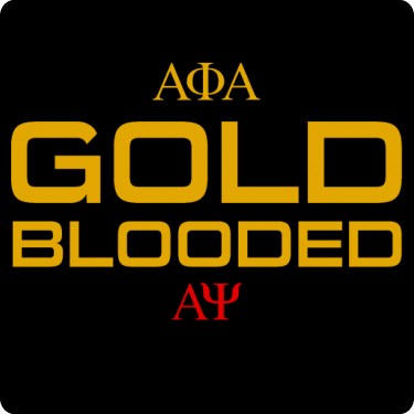 GOLD BLOODED - METALLIC GOLD AND RED